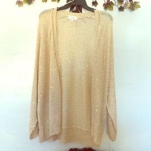 Gold cardigan